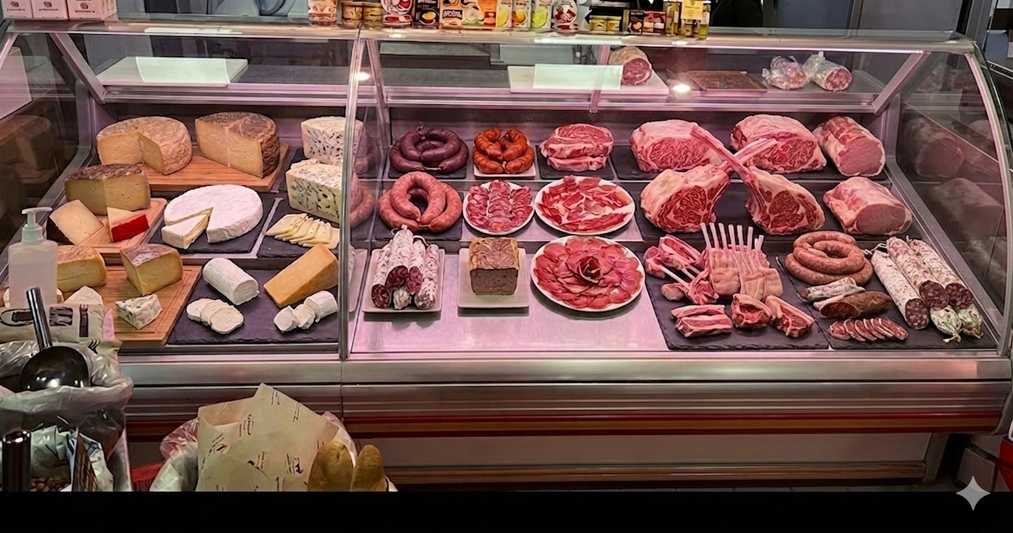 Corte artesanal de carne